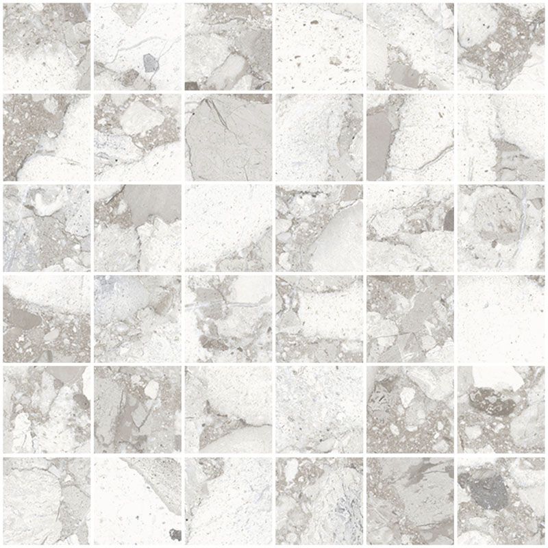 Sant'agostino Venistone Mosaico Pearl 30x30 cm Kry lucido minimale ufficiale Ceramica Sant’Agostino