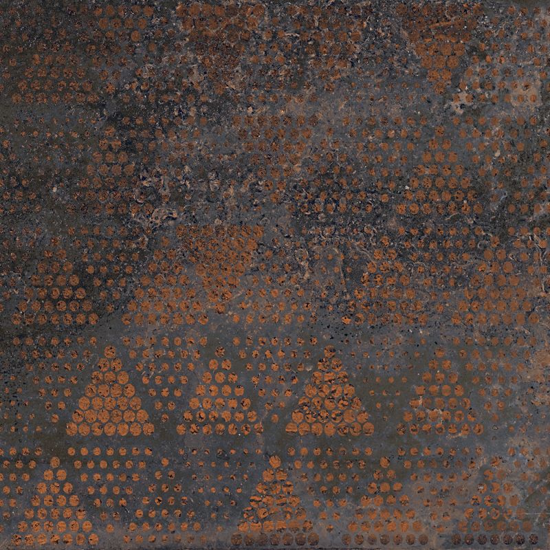 Sant'agostino Oxidart Decoro Patchwork Dark 20x20 cm Naturale minimale ufficiale Ceramica Sant’Agostino