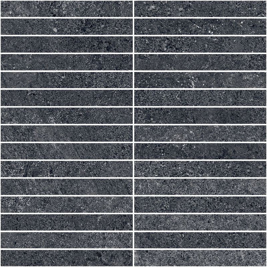 Sant'agostino Bergstone Plus Black 30x30 cm Naturale minimale ufficiale Ceramica Sant’Agostino