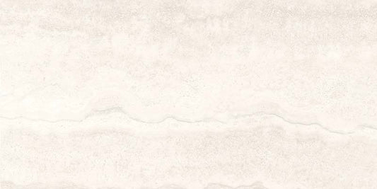 Sant'agostino Via Appia Vein Cut White 30x60 cm Kry lucido minimale ufficiale Ceramica Sant’Agostino