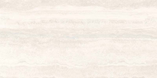Sant'agostino Via Appia Vein Cut White 60x120 cm Kry lucido minimale ufficiale Ceramica Sant’Agostino