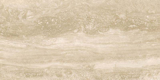 Sant'agostino Via Appia Vein Cut Beige 30x60 cm Kry lucido minimale ufficiale Ceramica Sant’Agostino