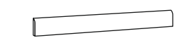 Schema tecnico Sant'agostino Nurastone Battiscopa Moka 7,3x60 cm Naturale colore non rappresentato