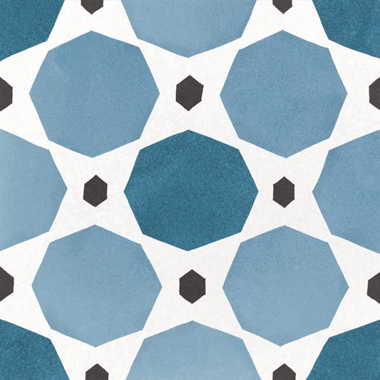 Studio One Caprice Pastel Deco Sapphire 20x20