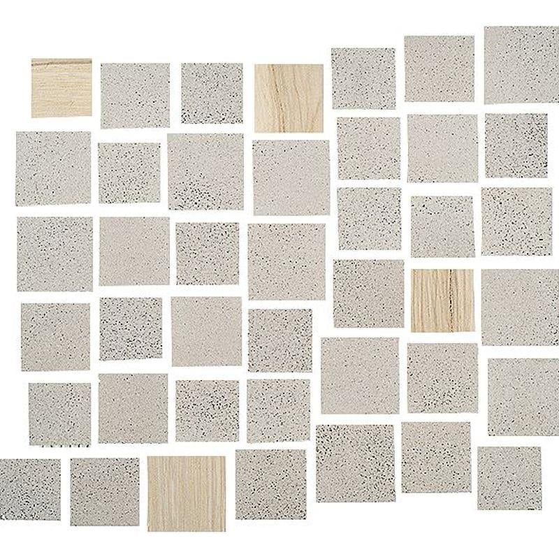 Sfrido Greige-Avorio Mosaico Minimaxi 30x30 - Gres Porcellanato di Fioranese - Prezzo solo €75! Compra ora su CEGO CERAMICHE