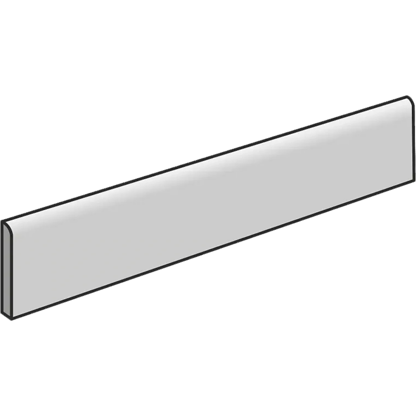 Versace La Greca Signature Battiscopa White 5,5x120