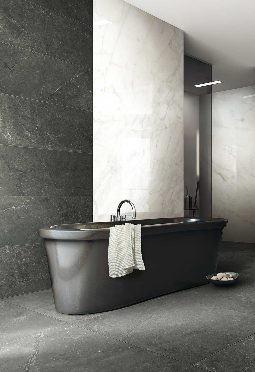 Stontech/4.0 Ston_01 120x120 High-glossy - Gres Porcellanato di Florim - Prezzo solo €90! Compra ora su CEGO CERAMICHE