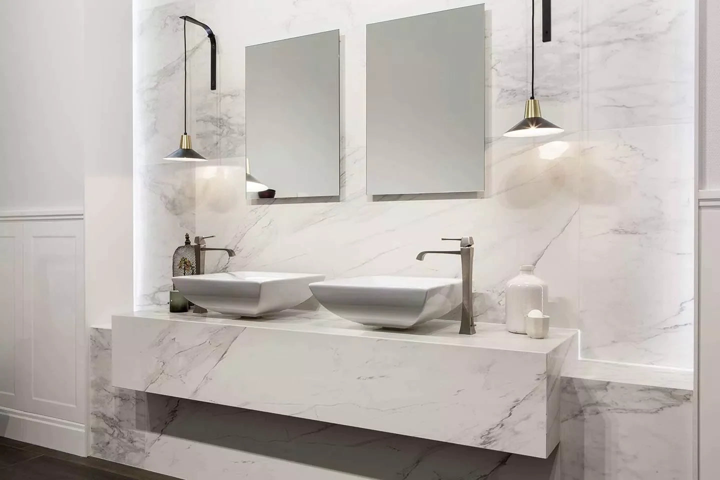 Stones&More Stone Calacatta 120x240 glossy - Gres Porcellanato di Florim - Prezzo solo €200! Compra ora su CEGO CERAMICHE