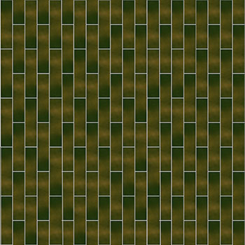 Klinker Listello Lucido Verde 6,5x26