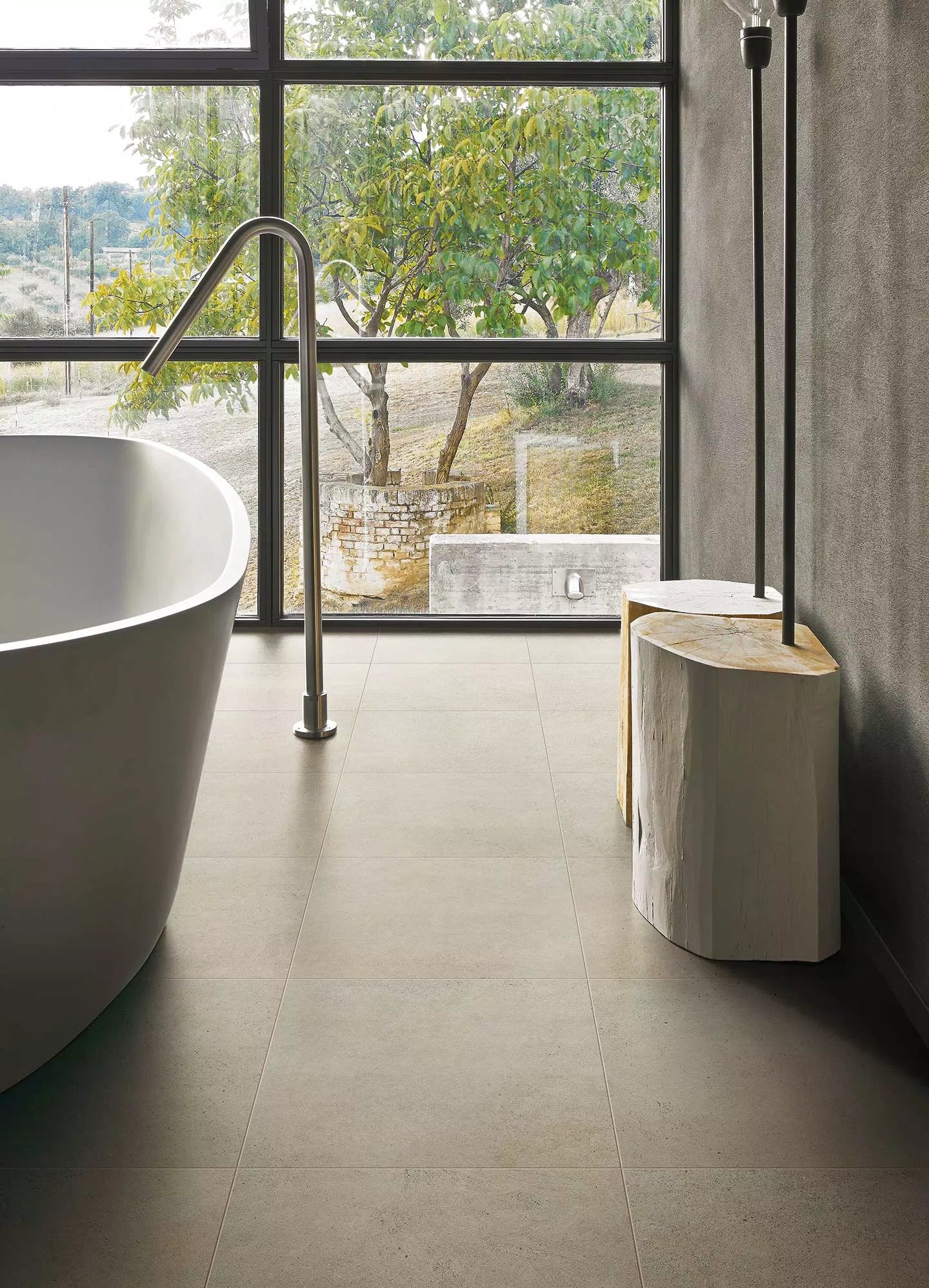 Pietre/3 Limestone Taupe 40x80 strutturato - Gres Porcellanato di Florim - Prezzo solo €35! Compra ora su CEGO CERAMICHE