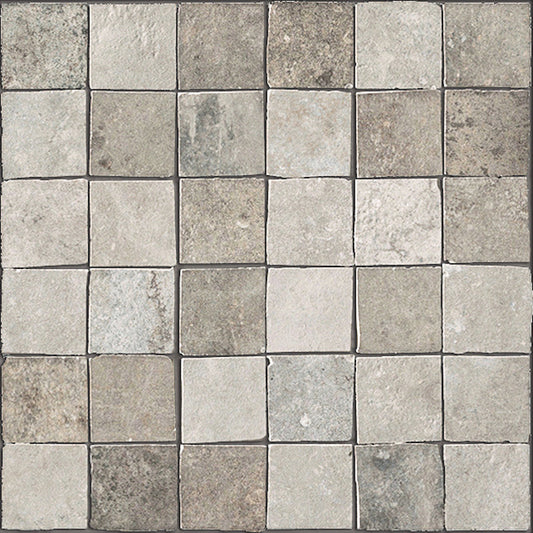 Le Reverse Taupe Mosaico 5x5 - Gres Porcellanato di Kronos Ceramiche - Prezzo solo €48.90! Compra ora su CEGO CERAMICHE