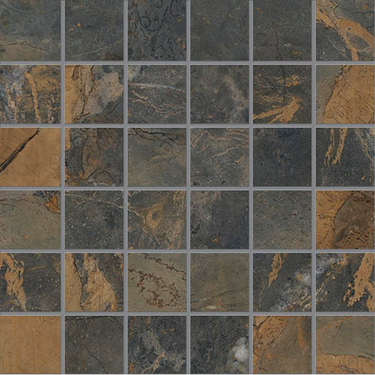 Emilceramica Tele di Marmo Reloaded Fossil Brown Malevic Mosaico 5x5 Full Lappato - Gres Porcellanato di Emilceramica - Prezzo solo €40.34! Compra ora su CEGO CERAMICHE