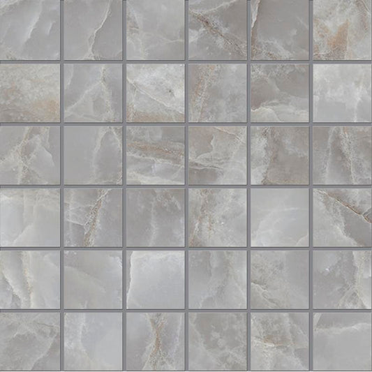 Emilceramica Tele di Marmo Reloaded Onice Klimt Mosaico 5x5 Full Lappato - Gres Porcellanato di Emilceramica - Prezzo solo €40.34! Compra ora su CEGO CERAMICHE