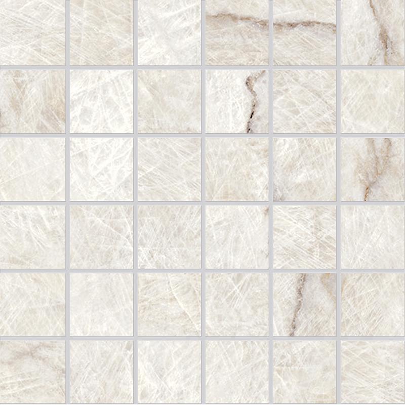 Emilceramica Tele di Marmo Reloaded Quarzo Kandisky Mosaico 5x5 Full Lappato E0QD | Miglior prezzo nel 2025 su Cego Ceramiche