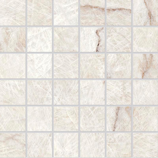 Emilceramica Tele di Marmo Reloaded Quarzo Kandisky Mosaico 5x5 Full Lappato - Gres Porcellanato di Emilceramica - Prezzo solo €40.34! Compra ora su CEGO CERAMICHE