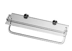 Tl Bath Giglio mensola con ringhiera e portasalviette 0621