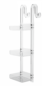 Tl Bath For Box portaoggetti 3 piani con gancio 1133
