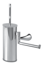 Tl Bath Kor portascopino a parete con portarotolo destro 5526DX