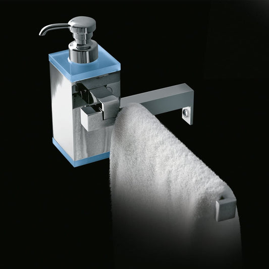Tl Bath Eden dosatore sapone liquido con portasalviette 4528