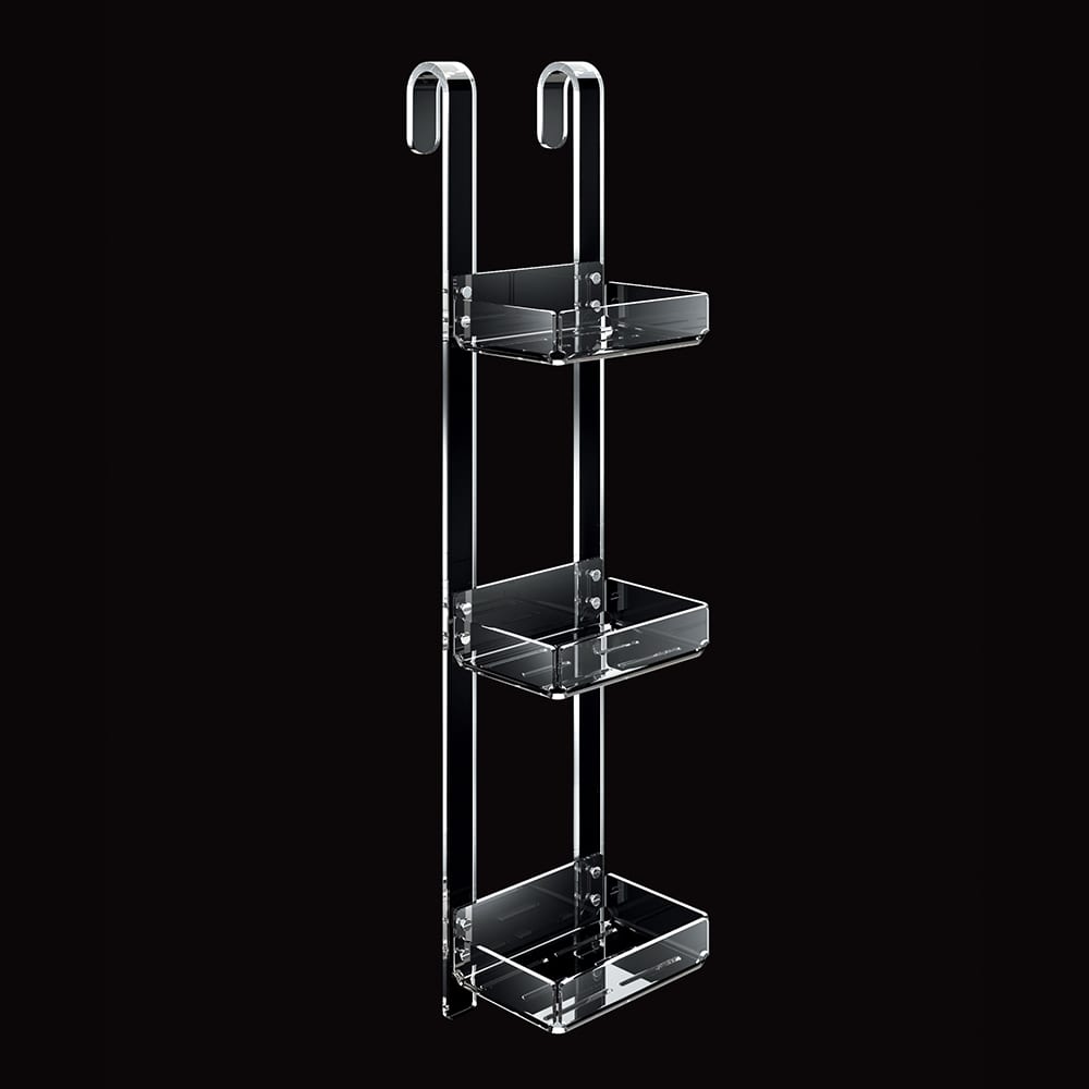 Tl Bath For Box portaoggetti 3 piani con gancio 1123