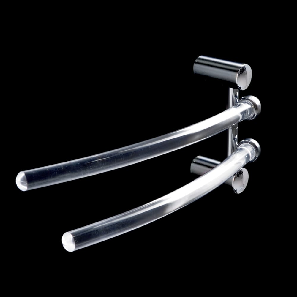 Tl Bath Gardenia portasalviette doppio orientabile 2519