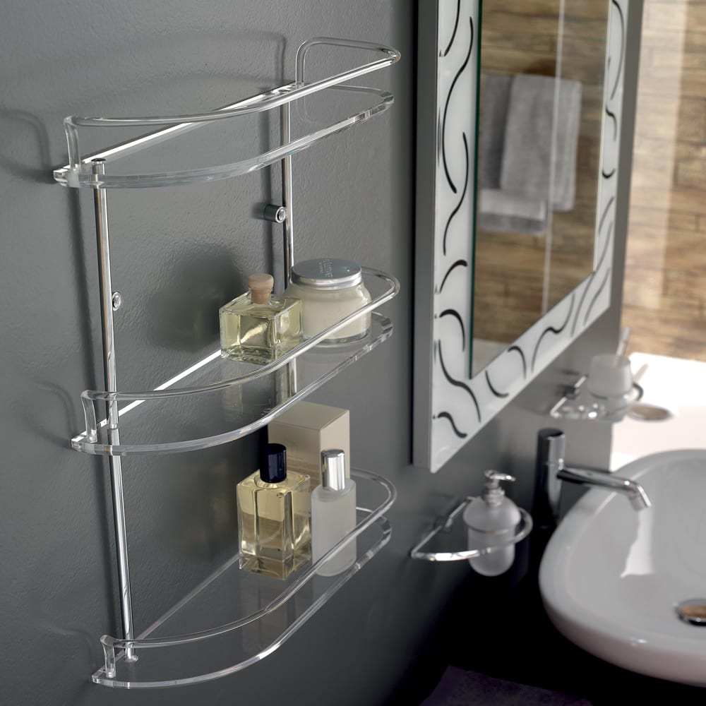 Tl Bath Gardenia scaffale 3 piani 2543