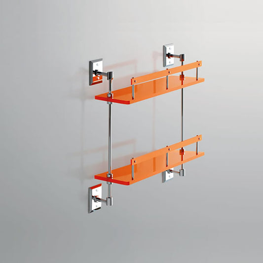 Tl Bath Grip scaffale 2 piani con mensole e ringhiere G242