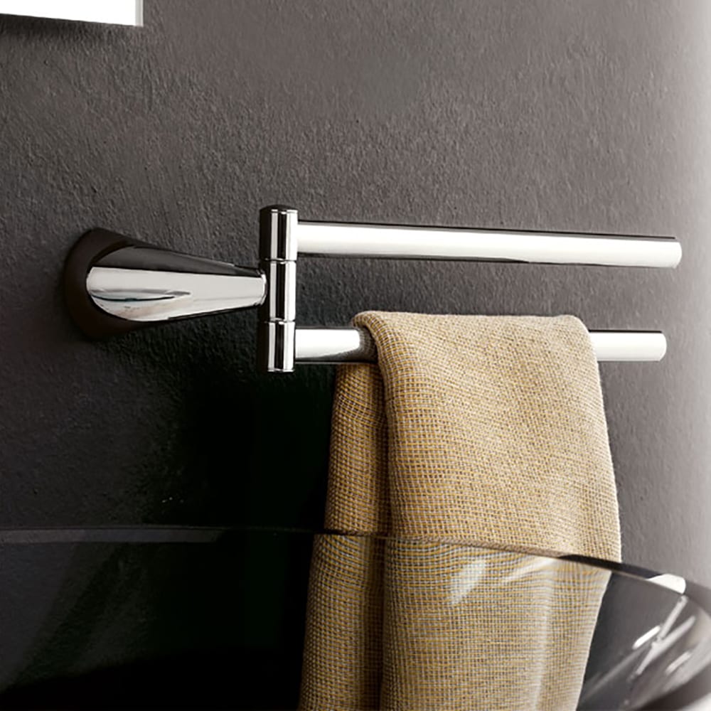 Tl Bath Kor portasalviette doppio orientabile sinistro 5519SX