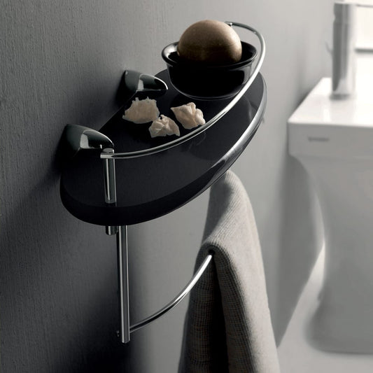 Tl Bath Kor mensola con portasalviette 5538
