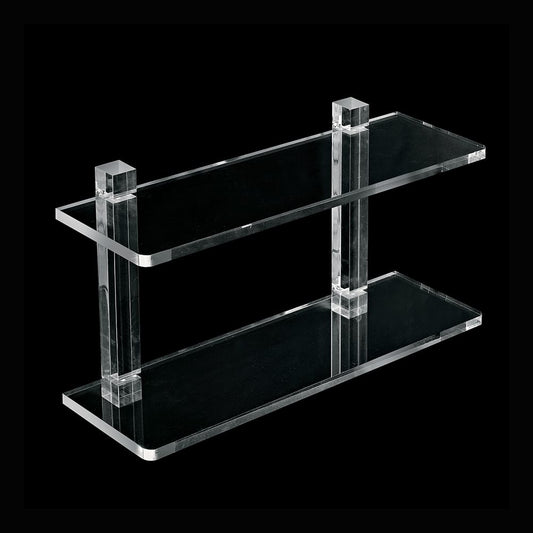 Tl Bath Luce scaffale 2 piani in plexiglass plexiglass 2- level shelf unit L000/60