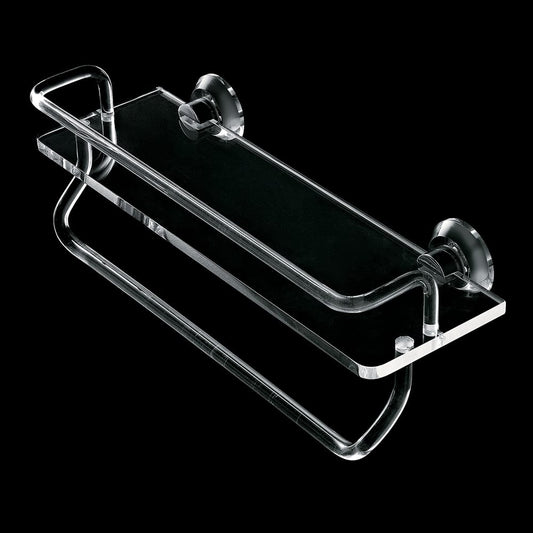 Tl Bath Luce mensola con ringhiera e porta salviette L021