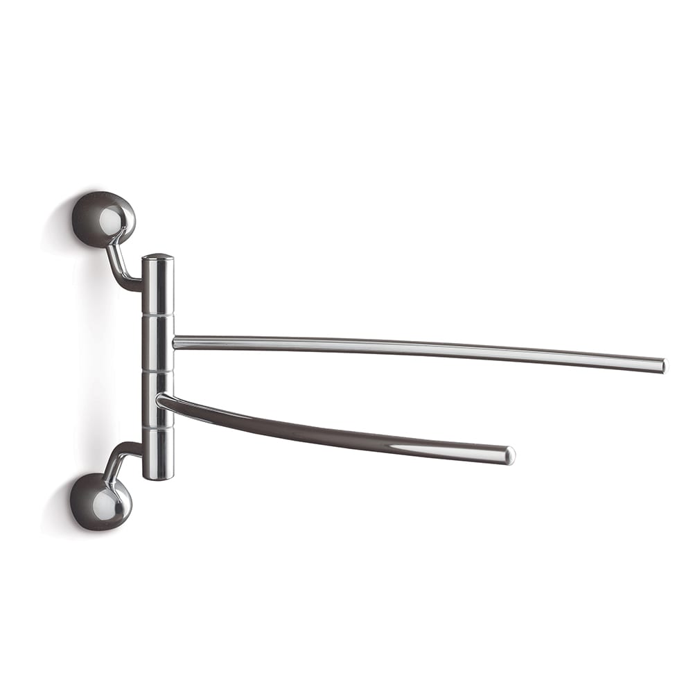 Tl Bath Marina portasalviette cromo doppio a snodo 9019BIS