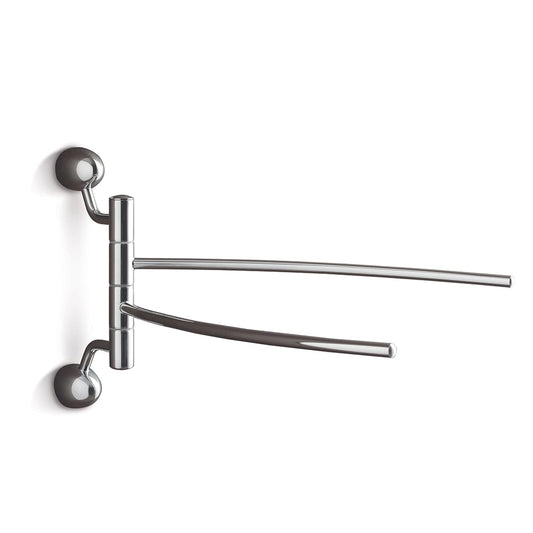 Tl Bath Marina portasalviette cromo doppio a snodo 9019BIS