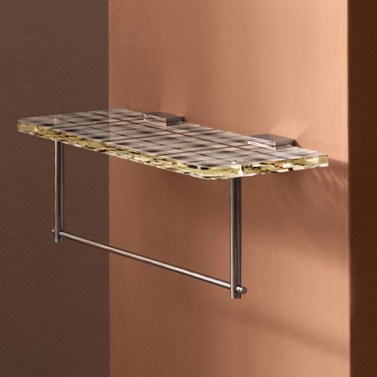 Tl Bath Plexia mensola con portasalviette P038