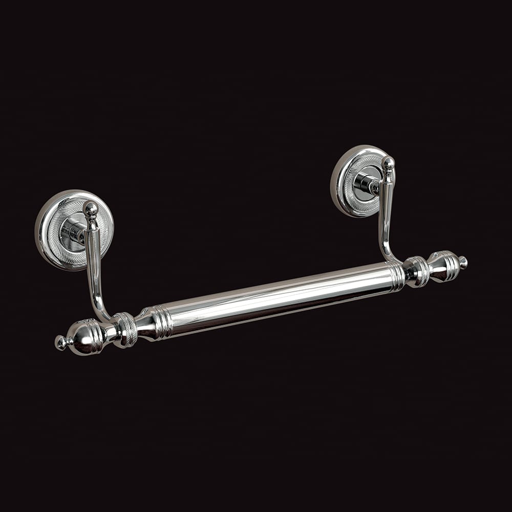 Tl Bath Queen portasalviette ottone cm 65 cromo 6609