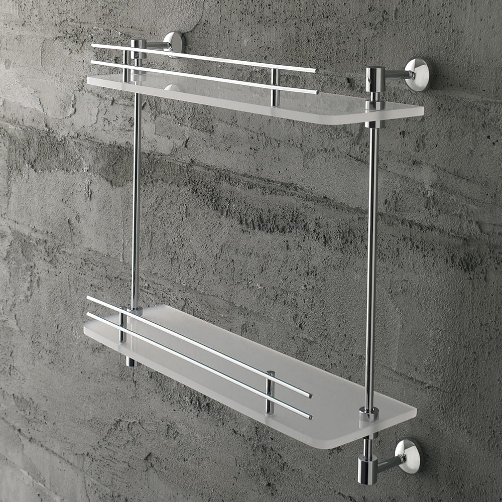 Tl Bath Riviera scaffale 2 piani 1542