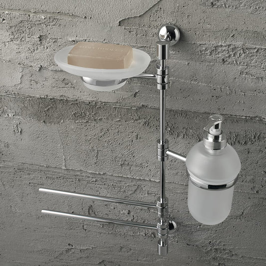 Tl Bath Riviera colonna attrezzata accessori orientabili 1598