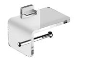 Tl Bath Simple portarotolo con portasapone S018