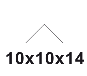 CESI Full Body Sodio Triangolo 10x10