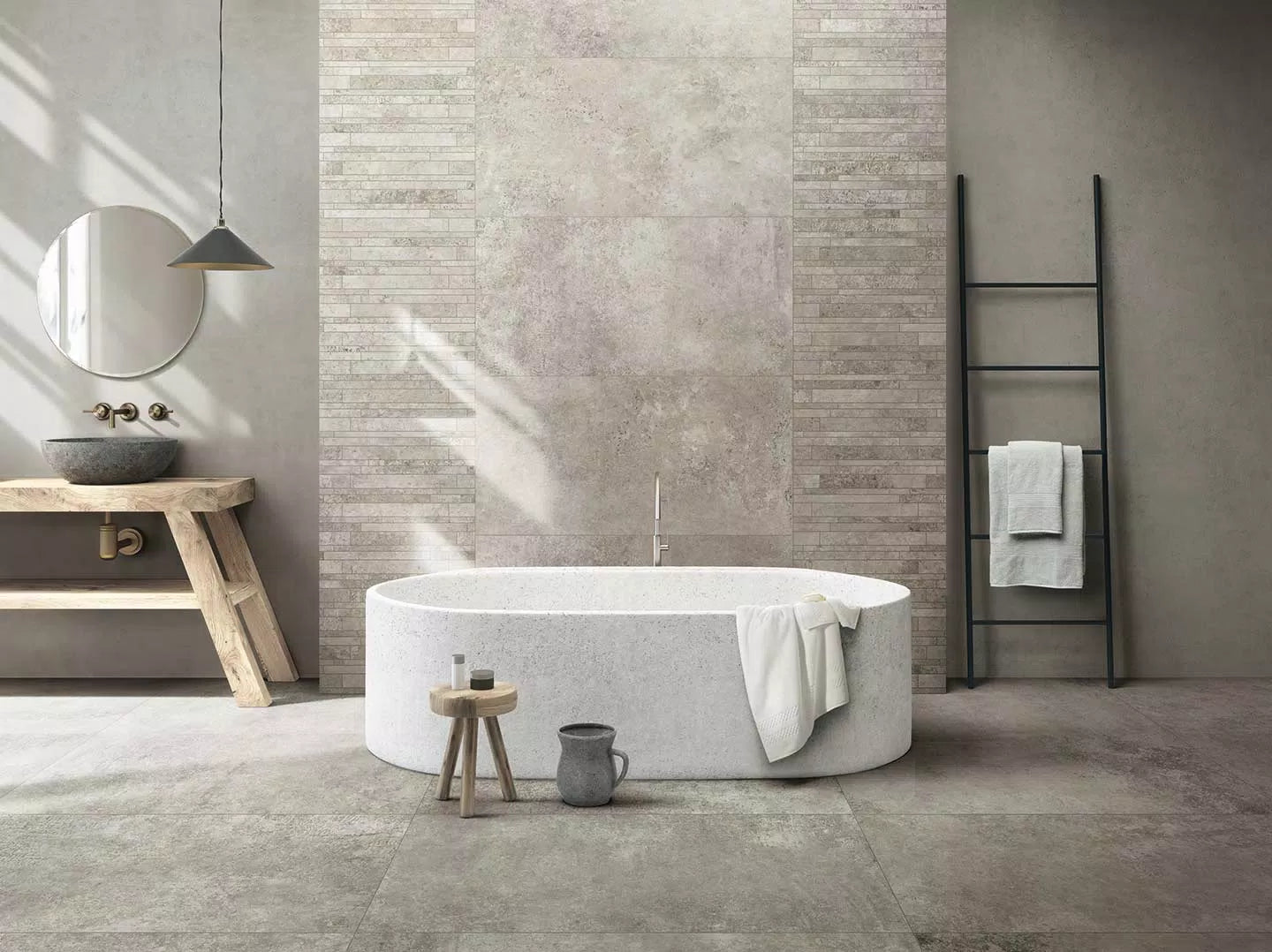 Artifact Used Grey 80x80 naturale - Gres Porcellanato di Florim - Prezzo solo €43! Compra ora su CEGO CERAMICHE