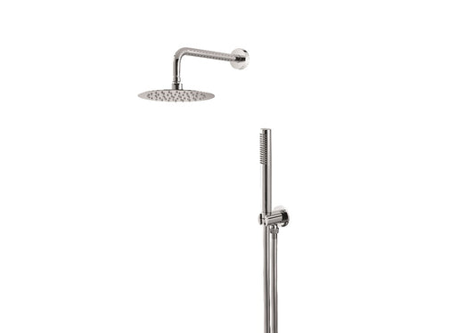 Vema Kit doccia Wellness Brass tondo 200 mm - codice V08134