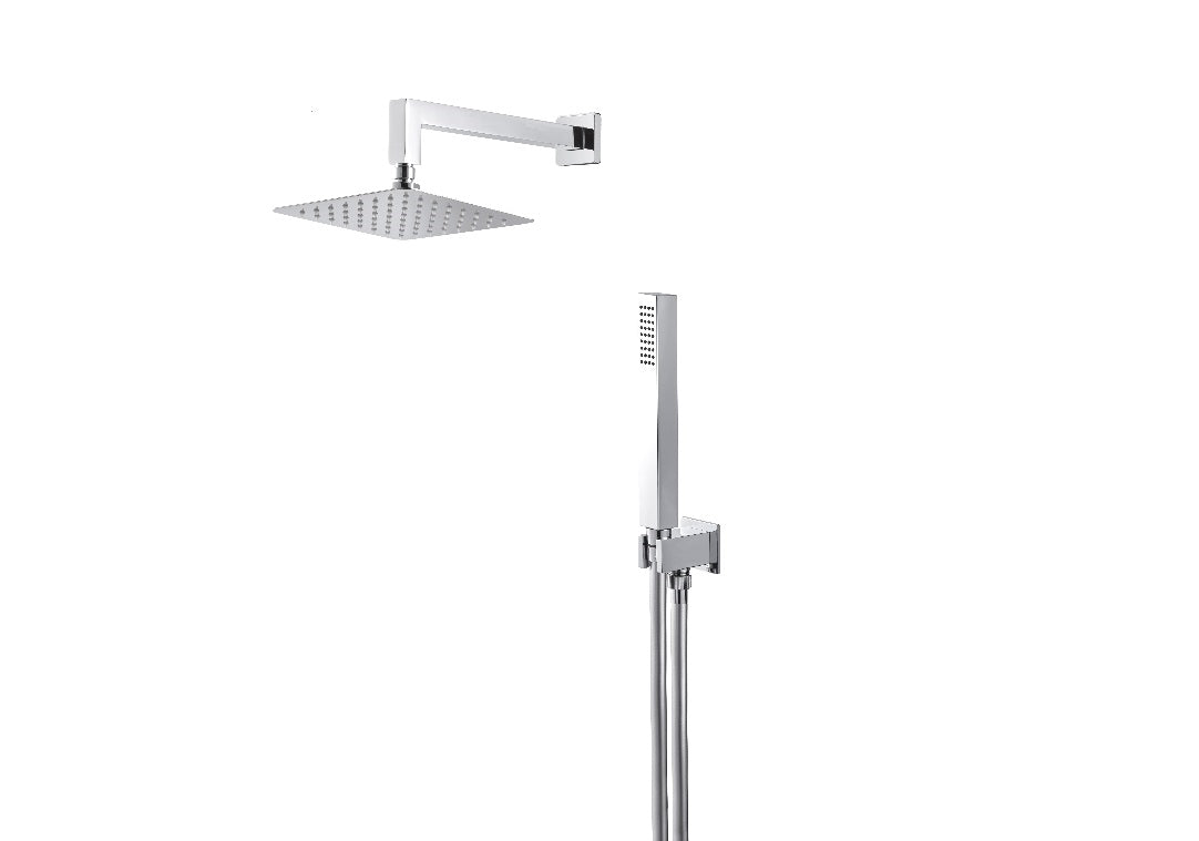 Vema Kit doccia Wellness Brass quadro 300 mm - codice V08137