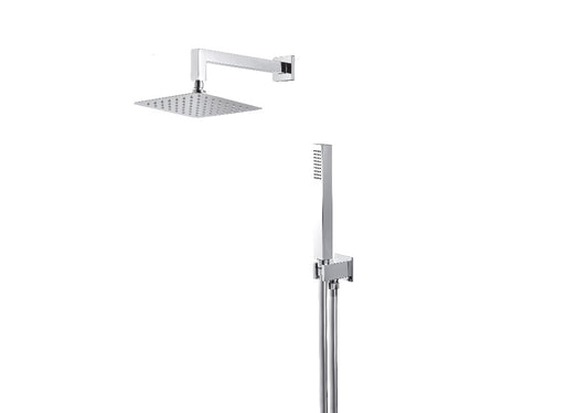 Vema Kit doccia Wellness Brass quadro 300 mm - codice V08137