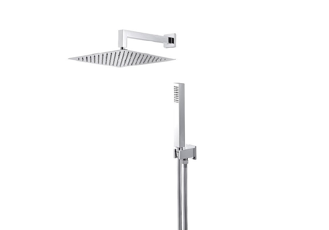 Vema Kit doccia Wellness Brass quadro 300 mm - codice V08139