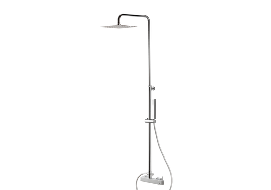 Vema Colonna doccia Wellness Brass a parete quadro - codice V08229