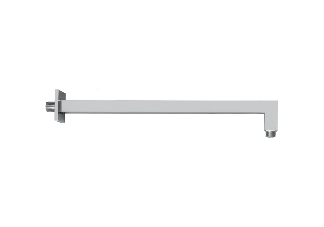 Vema Braccio doccia Wellness Brass a parete quadro 400 mm - codice V08255
