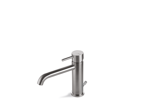 Vema Miscelatore lavabo Tiber Steel con scarico - codice V17010