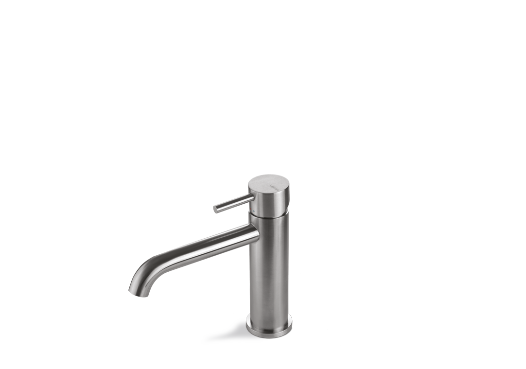 Vema Miscelatore lavabo Tiber Steel senza scarico - codice V17011