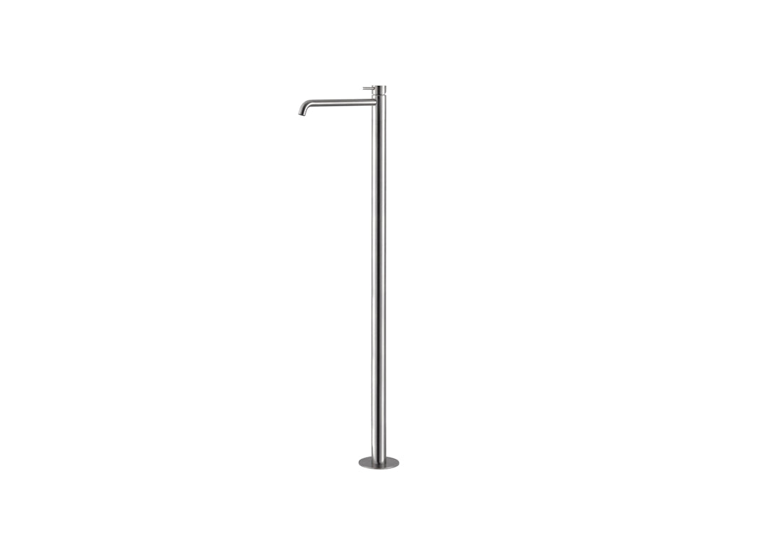Vema Miscelatore lavabo Tiber Steel a pavimento - codice V17045