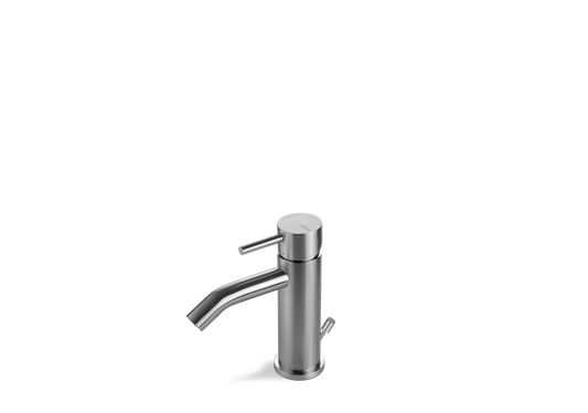 Vema Miscelatore bidet Tiber Steel con scarico - codice V17070
